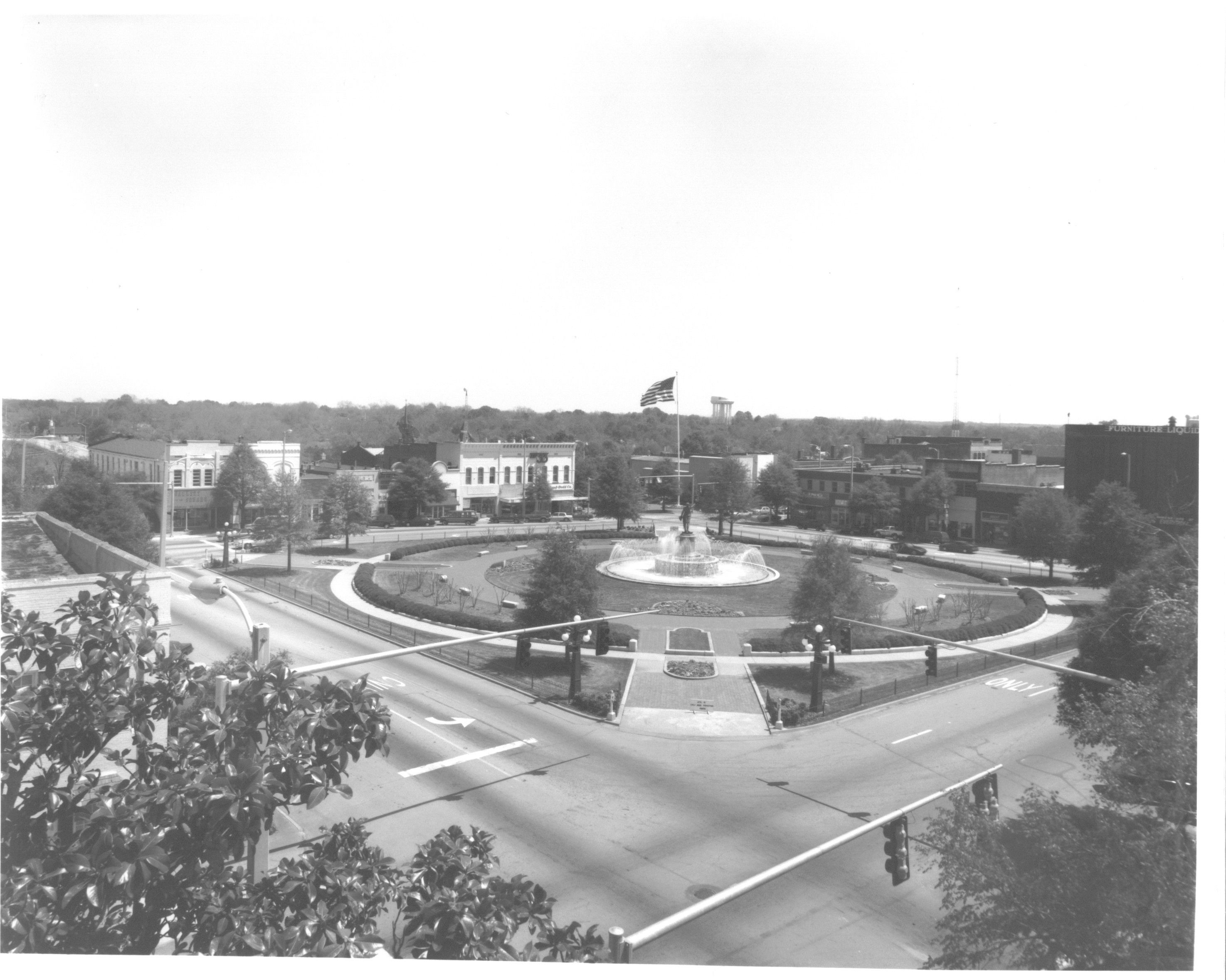 LaGrange, GA - Troup County Courthouse circa 1930s: Provided by Troup County Historical Society Archives & Legacy Museum