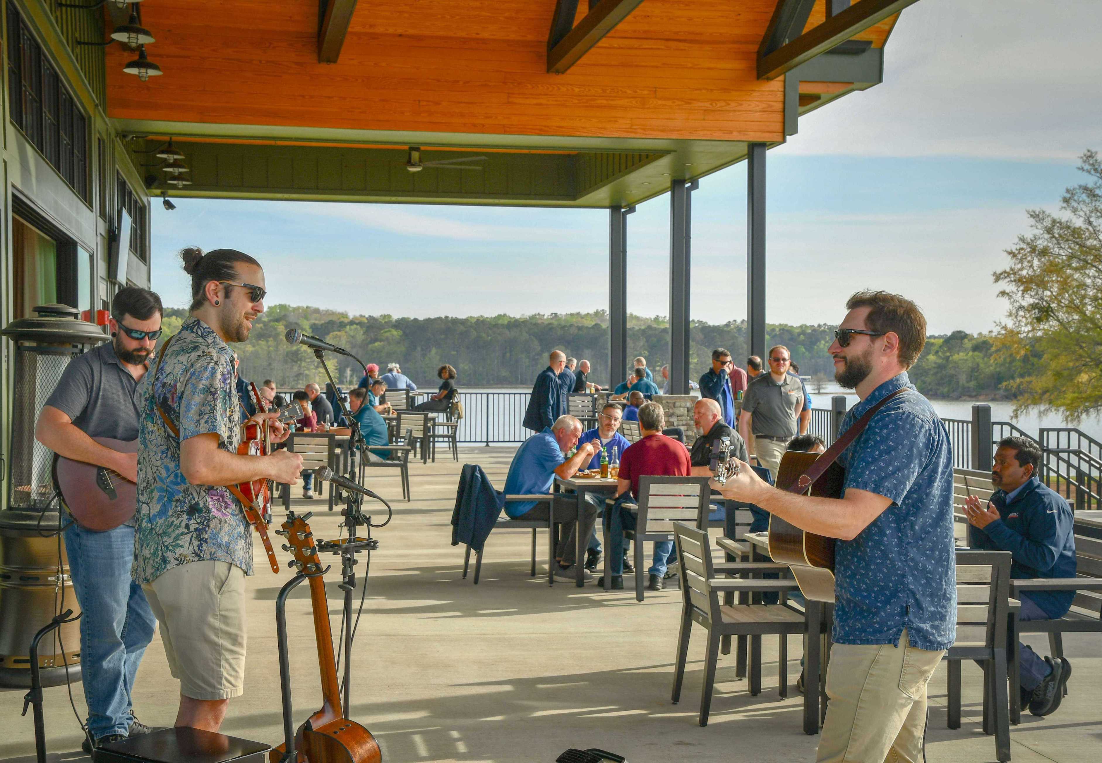 live music on porch