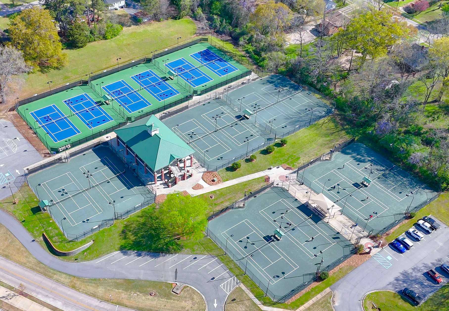 Tennis Center aerial photo